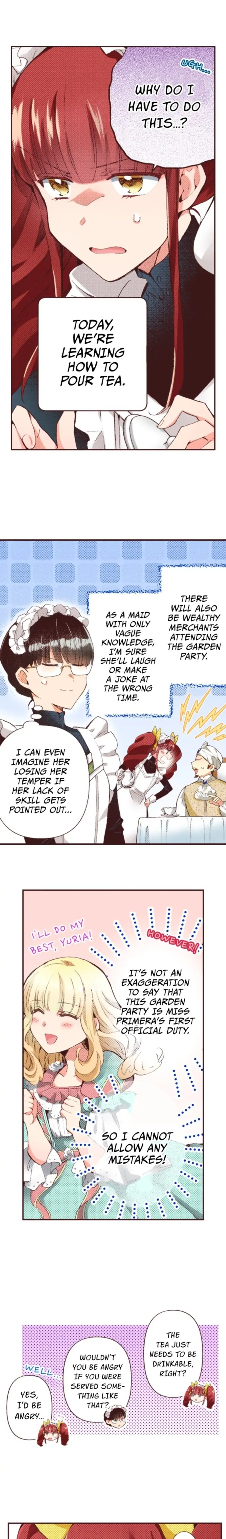 I was Reincarnated, and now I'm a maid! Chapter 60 4